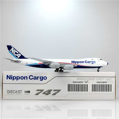 1:400 JC Wings Nippon Cargo BOEING B747-8 Passenger Airplane Diecast Model
