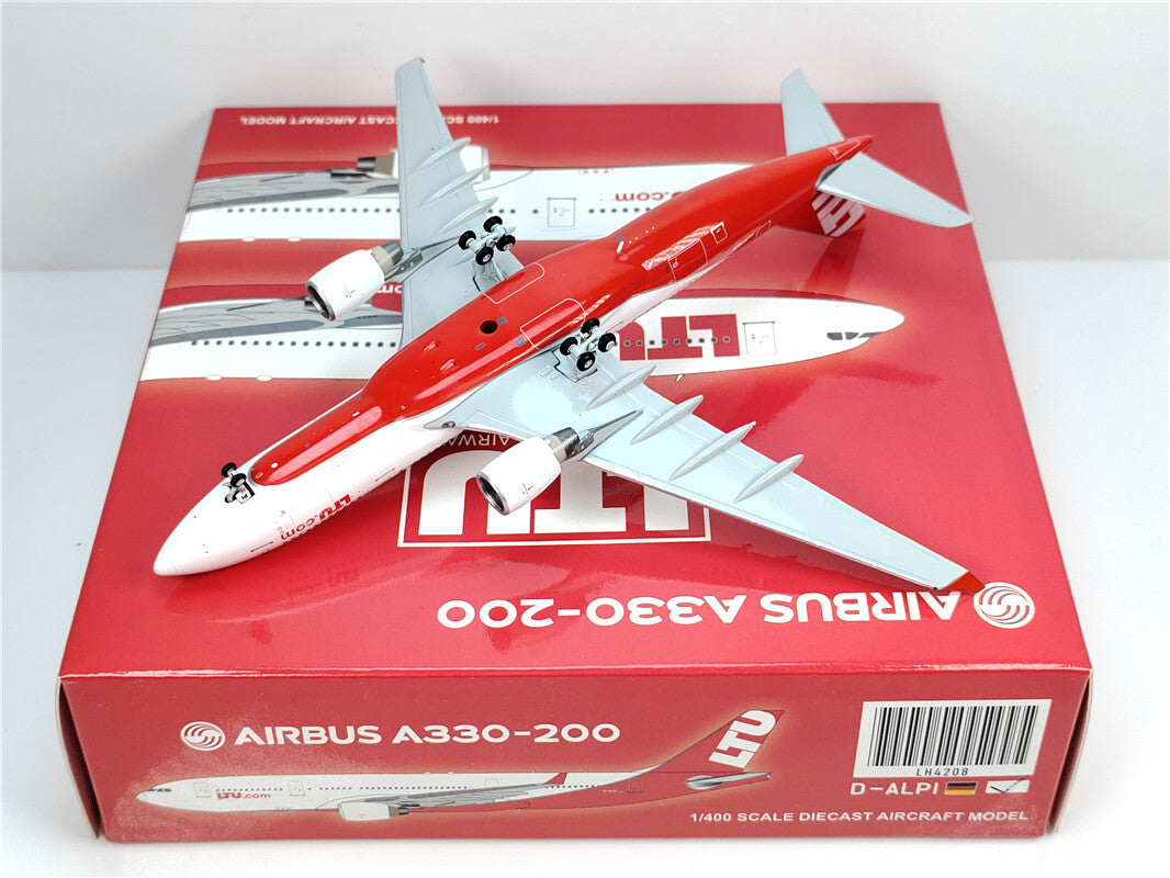 1:400 JC Wings LTU AIRBUS A330-200 Passenger Airplane Diecast Aircraft Model