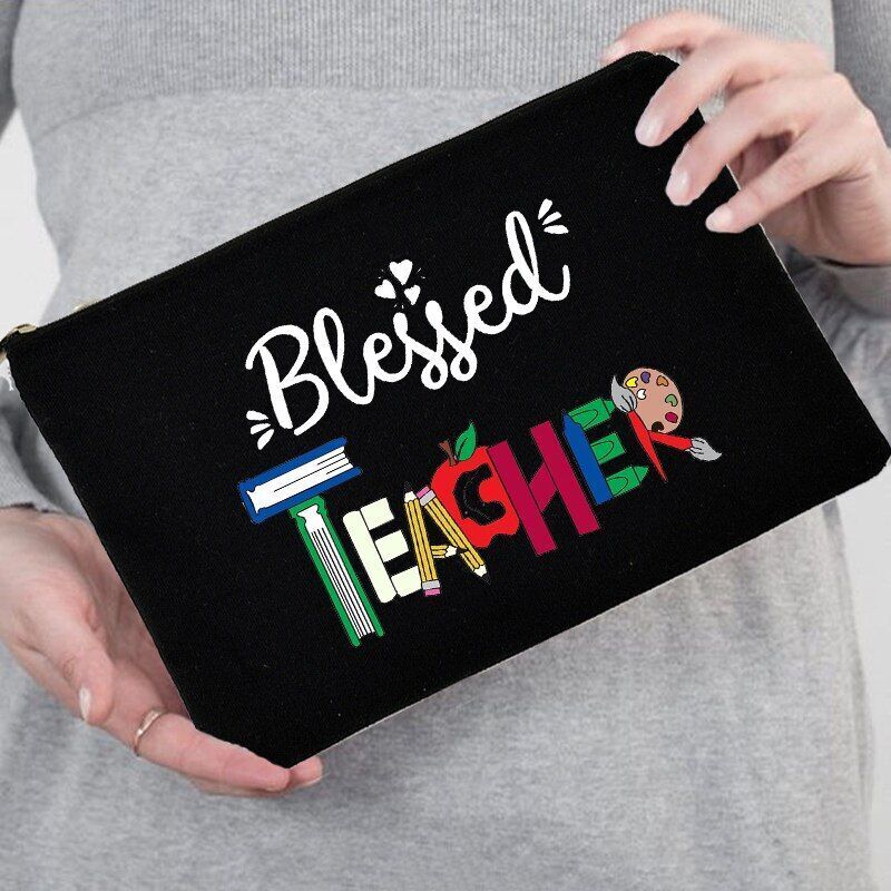 Cosmetic Bag Zipper Beauty Case Makeup Storage Pouch Purse Traveling 14*22CM 1PC