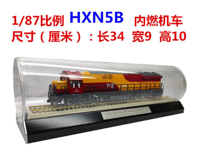 1:87 34CM Harmony 5B(HXN5B) Shunting Locomotive with 4400 HP Train Diecast Model