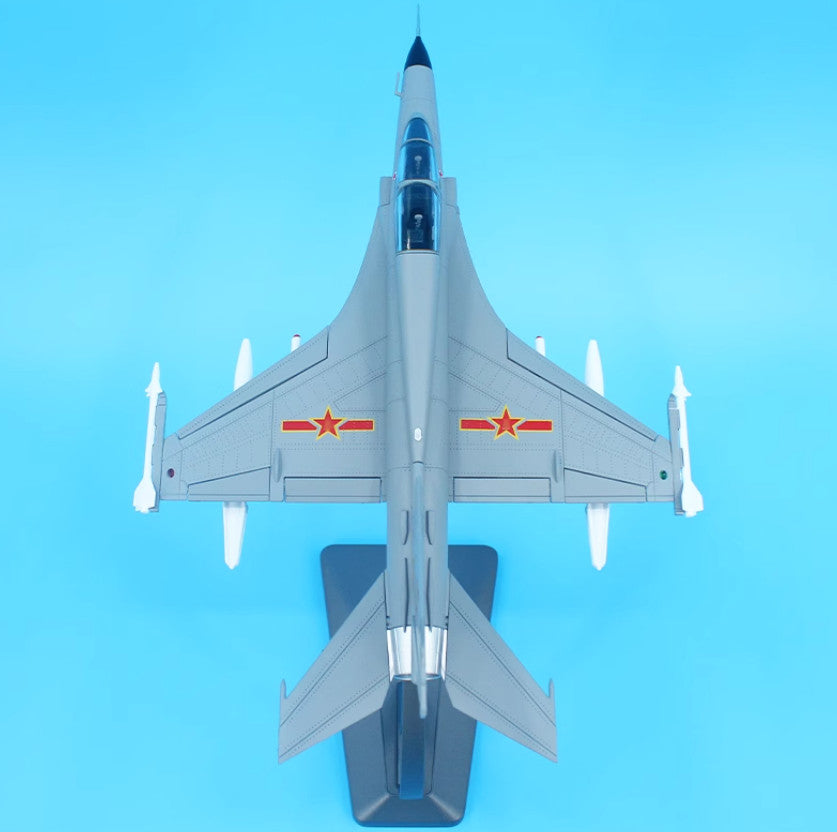 1:48 35CM JL-9 Air Force Fighter Trainer Aircraft Diecast Military Plane Model