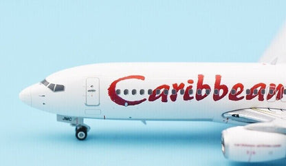 1:400 Phoenix Caribbean BOEING 737-800 Passenger Airplane Plane Diecast Model