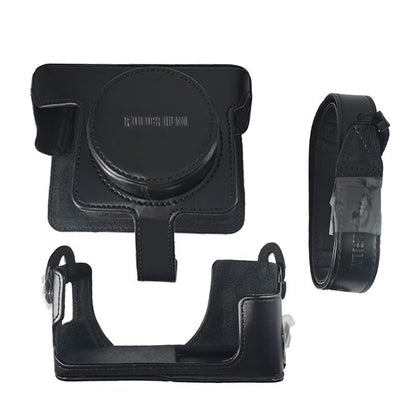 FUJIFILM X100V Leather Case (LC-X100V) for X100V – Black All-Leather