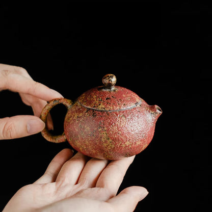 Ceramics Xishi Pot Teapot 120ml 4oz Kungfu Tea Set Receive Guests