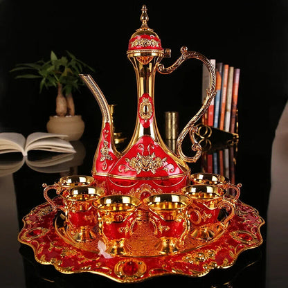 Metal Barware Cup Small Wine Cup Wine tea Set European Metal Wine Pot High Grade