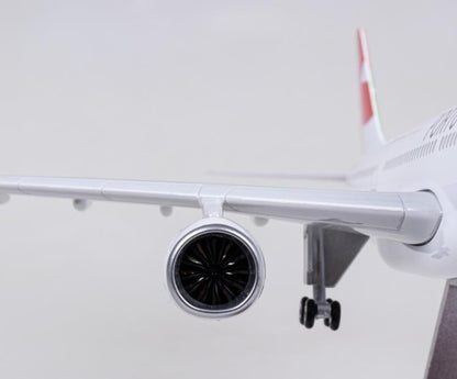 1:135 47CM TAP PORTUGAL AIRBUS A330 Passenger Airplane Landing Gear Resin Model