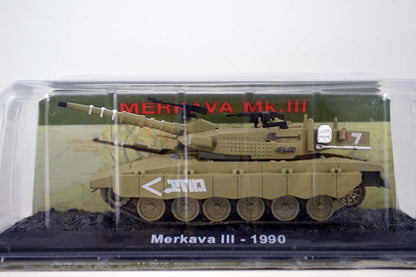 Israel MBT Merkava MK III 1990 1/72 tank model diecast