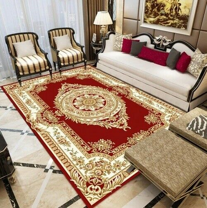 Europe Nodric Carpets Room Carpet Flower Sofa Rug Floor Mat Palace Soft Rugs ##