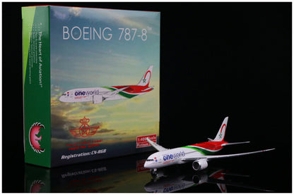 Phoenix Royal Air Maroc member of oneworld For Boeing B787-8 CN-RGB 1：400 Plane