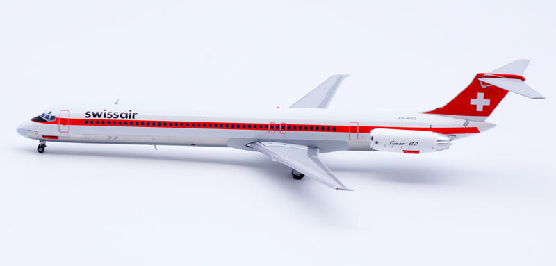 1:200 JC Wings swissair MD-82 Passenger Airplane Diecast Aircraft Model