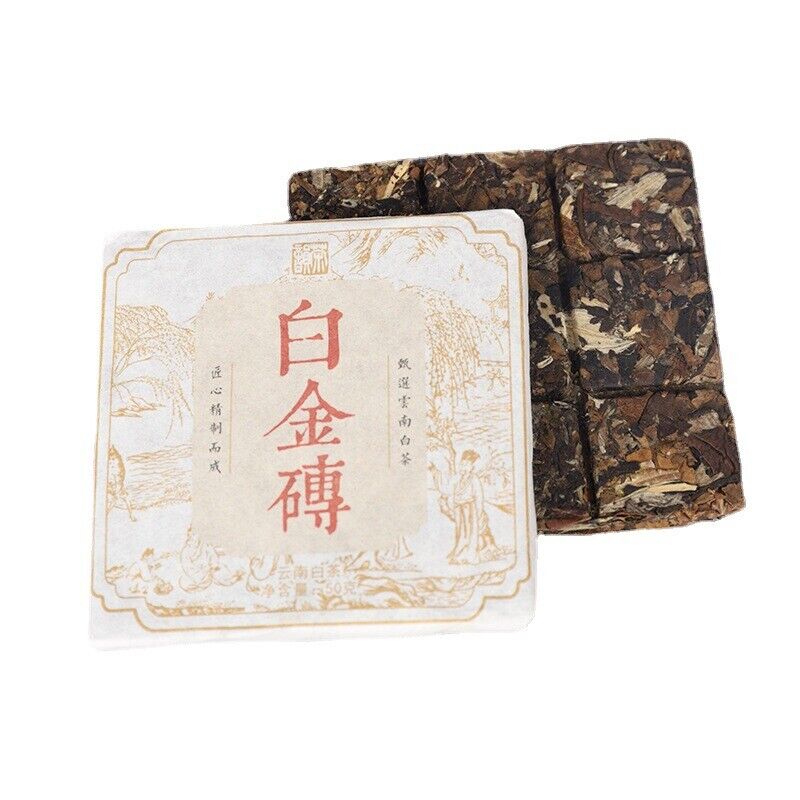 Fragrance Spring Tea 50g*5 Yunnan Old White Tea Organic Big Leaf Tea