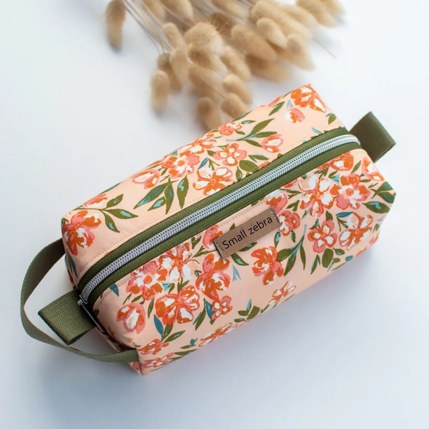 Travel Phone Bag Cosmetics Lipstick Storage Purse Large Canvas Bags Blue Purse