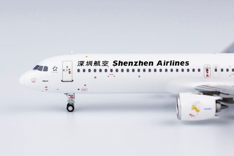 1:400 NG Model Shenzhen Airlines AIRBUS A321neo Passenger Airplane Diecast Model