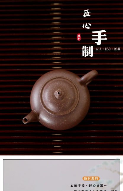 260cc chinese Yixing Handmade Zisha teapot Purple clay XiLe Hu Gongfu Tea Pot
