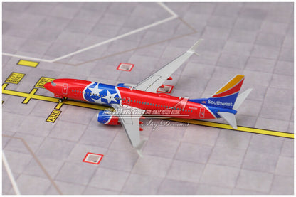 1:400 GeminiJets Southwest BOEING B737-800 Airplane Diecast Aircraft Model