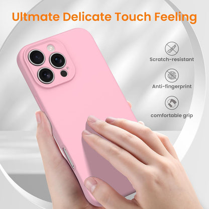 Compatible with Iphone 16 Pro Max Case, Liquid Silicone Upgrade [Camera Protecti