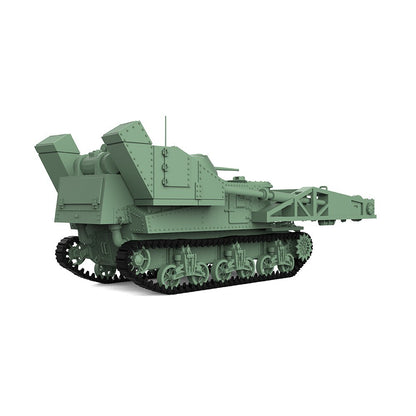 SSMODEL 1/72 25mm Military Model Kit US M3 Grant With Paravane Medium Tank