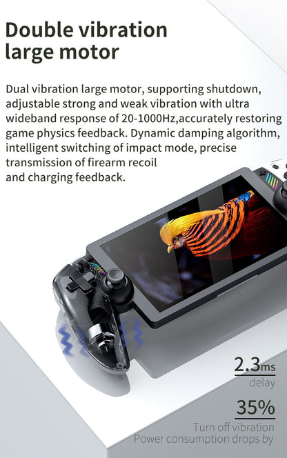 Classic Retro 3D Dual Joystick 7-Inch Gaming Console with Large PS2 Game Support