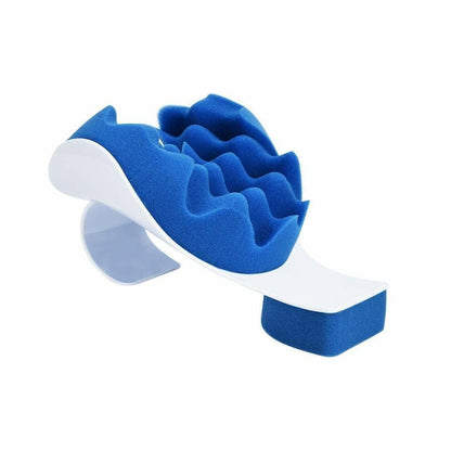 Neck and Shoulder StretcherRelaxerCervical Chiropractic Massage Traction DevicePillow-