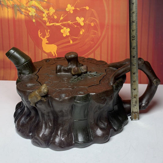 Vintage Chinese Yixing Purple Clay Teapot Zisha Ceremony Nice Teaware Collection