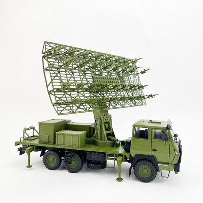 1:30 China 04E Type Flatbed Anti-Aircraft Radar Vehicle Simulation Alloy Model