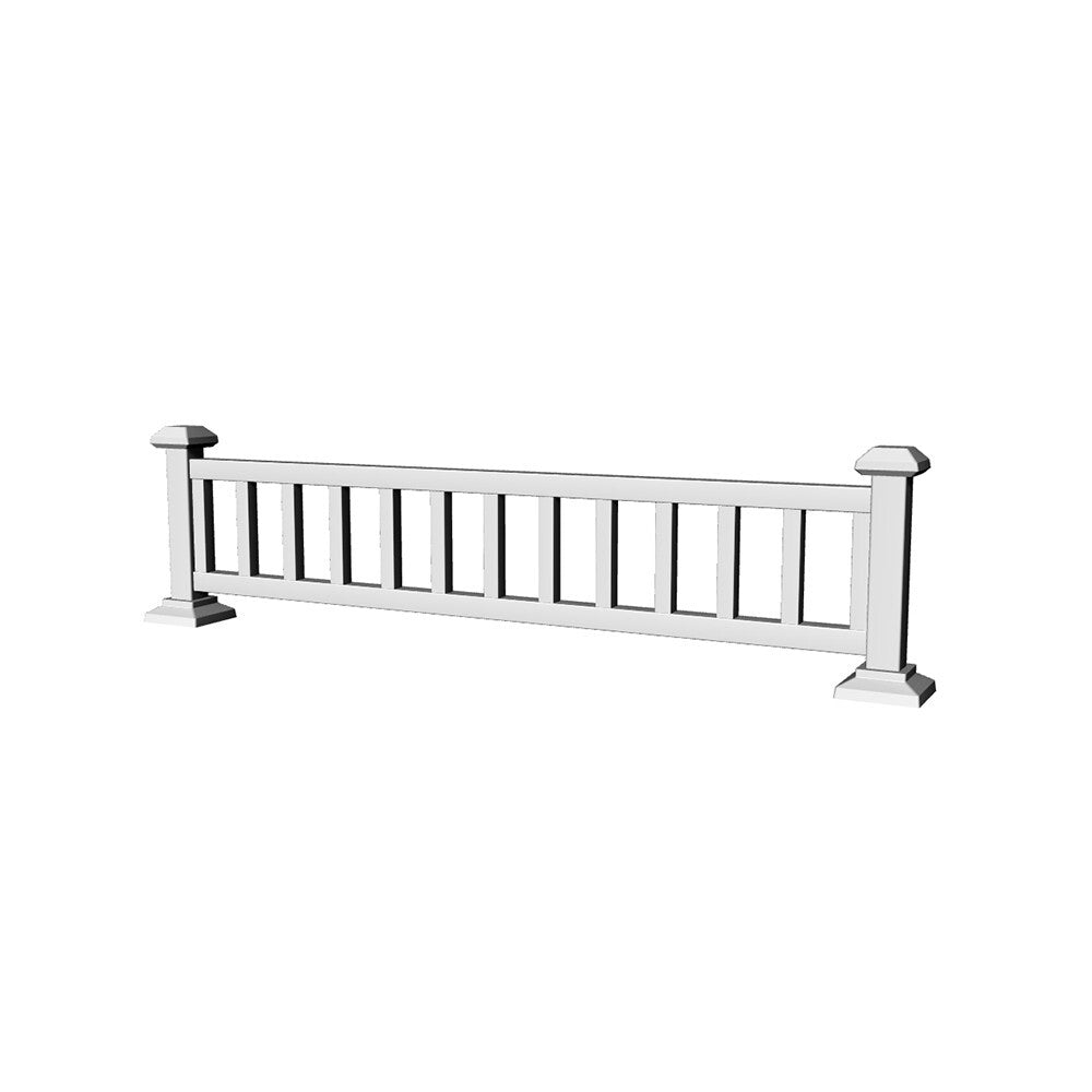 LYT64005 1/64 Crash Barriers For Model Railroads Display Prop