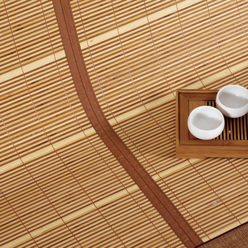 Pure Nature Bamboo Bed Mat Folding Summer Cool Sleeping Mat For Bed Retro Mat