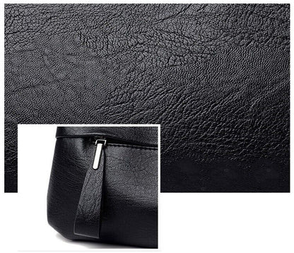 Women's Leather Shoulder Crossbody Bag Lady Satchel Tote Bag Messenger Large