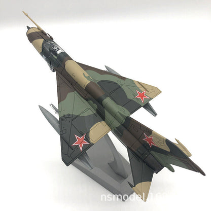 1:72 Soviet Classic Fighter Mig-21 MiG 21 Diecast Alloy Military Aircraft Model