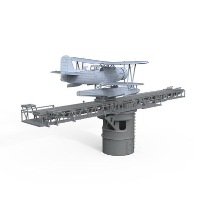 LYR72220DX 1/72 Military Model Kit U.S Navy SOC-1 Seagull & Aircraft Catapult