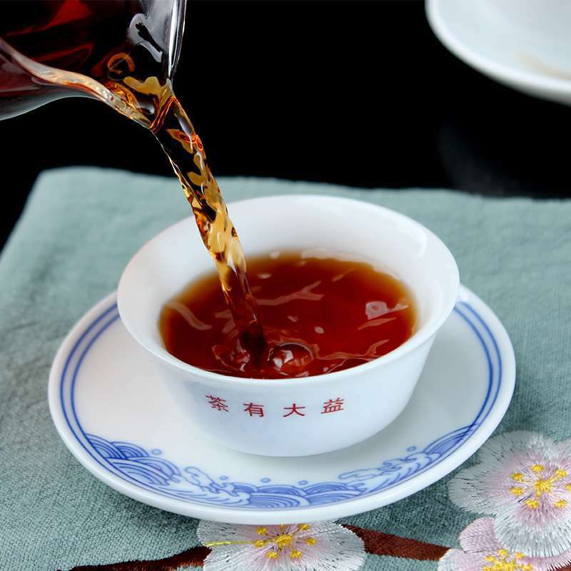 TAETEA Wu Zi Deng Ke * 2020 Menghai Dayi Ripe Pu-erh Tea Shu Puer Pu'er Tea 150g