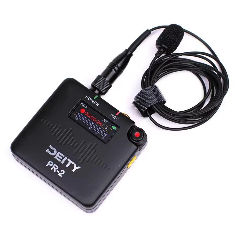 Deity PR-2 PR2 Pocket Audio Recorder with 32-Bit Float Recording Mic APP Control