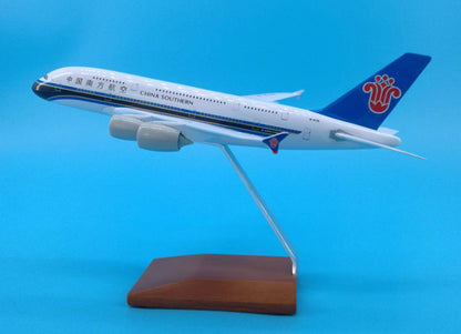 30CM CHINA SOUTHERN AIRBUS A380 Passenger Plane Aircraft Diecast Airplane Model