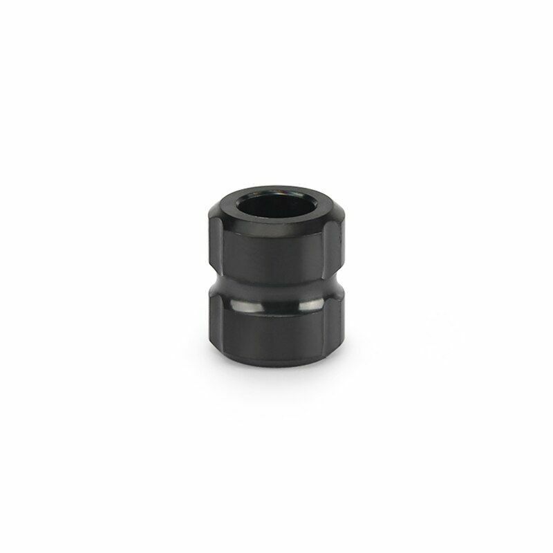 Black Titanium Alloy Knife Beads Paracord Umbrella Rope Thread Zipper Accessorie