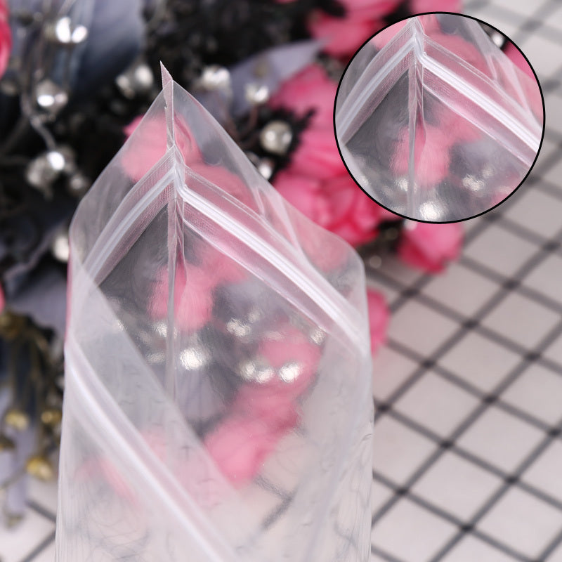 Resealable Stand Up Bags Clear Plastic Self Seal Bag Food Pouches Packaging