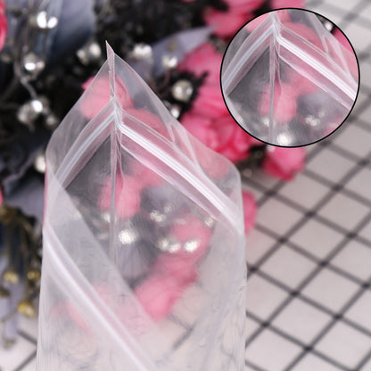 Resealable Stand Up Bags Clear Plastic Self Seal Bag Food Pouches Packaging