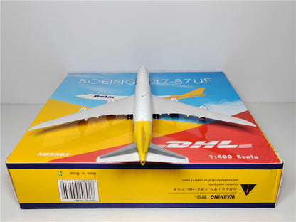 1:400 Phoenix Polar DHL BOEING B747-8F Airplane Diecast Aircraft Plane Model