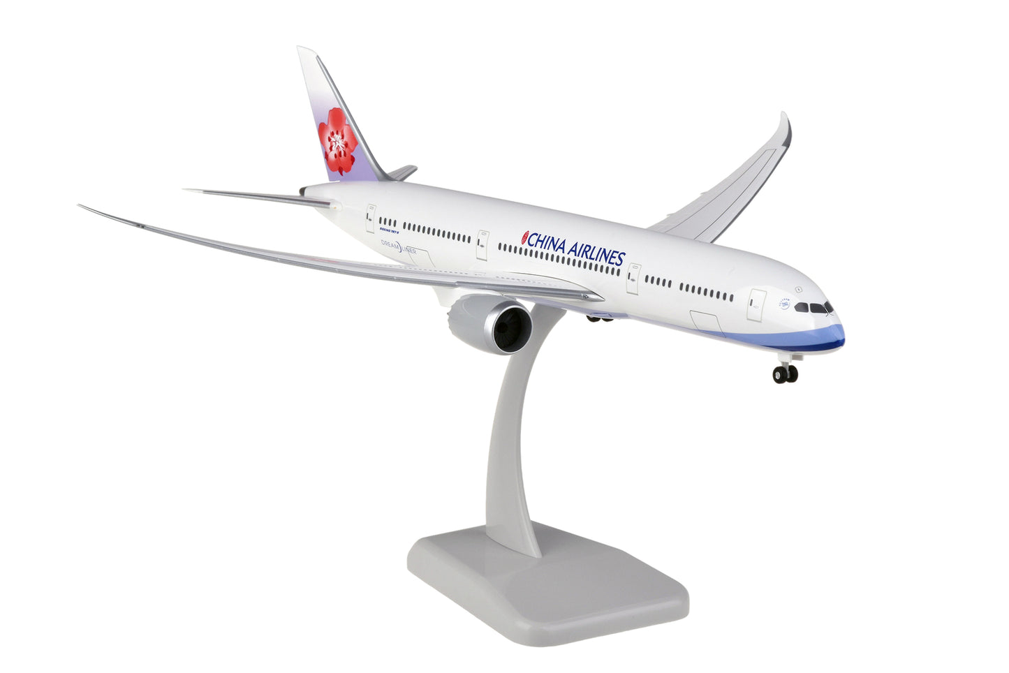 1:200 32CM Hogan CHINA AIRLINES BOEING 787-9 Passenger Plane ABS Plastic Model