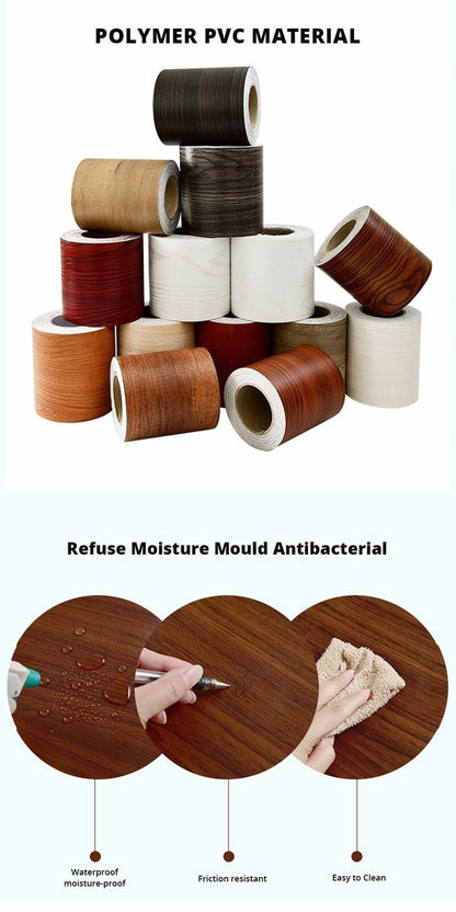 Wall Stickers Black/White Waterproof Waist Line Self Adhesive Border Roll Homes