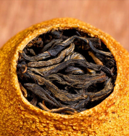 Premium handmade lemon Dian Hong Black Tea Fruit tea Yunnan Dian Hong Black Tea