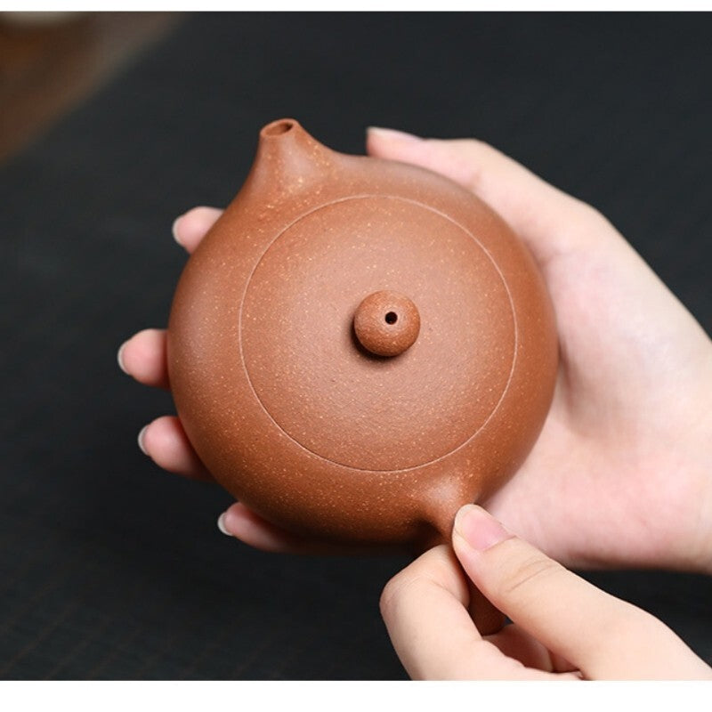 Tea Pot Chinese Yixing Zisha Clay Full Handmade Craft Marked Xishi Tea Pot New