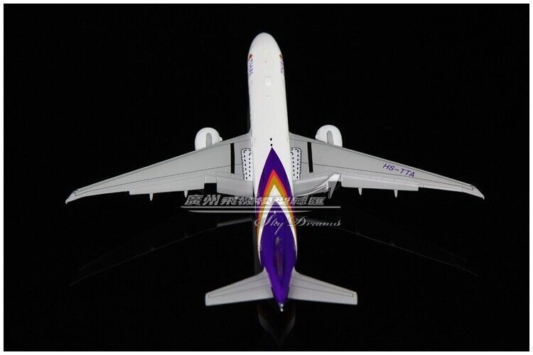1:400 JC Wings THAI BOEING 777-300ER Passenger Airplane Flap Down Diecast Model