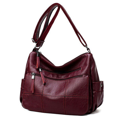 Genuine Leather Shoulder Messenger Luxury Handbags Bag Crossbody Bag Polyester
