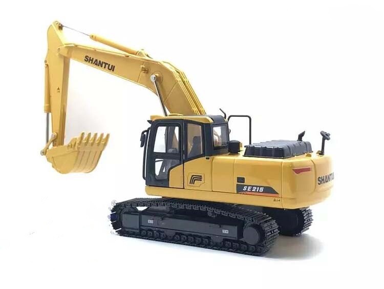 1:35 35CM SHANTUI SE215 Excavator Construction Equipment Machine Diecast Model