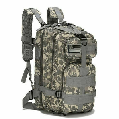 Camo Military Bag Men Tactical Backpack Bag Camping Hunting Backpack Hiking