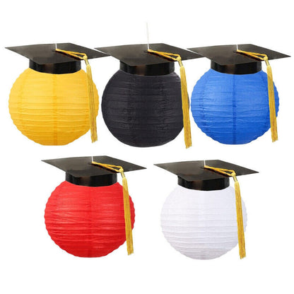 Graduation Party Ceremony Lantern Doctoral Hat Lantern Photography Prop Decor