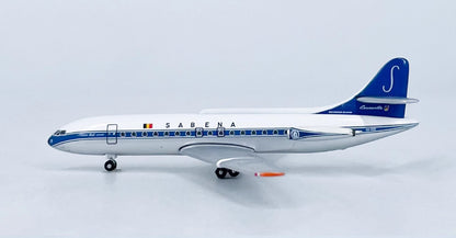 1:500 InFlight SABENA Sud SE-210 Passenger Plane Airplane Diecast Aircraft Model