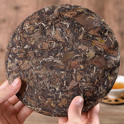 Fuding white tea cake fragrance gongmei shoumei Panxi old white tea cake