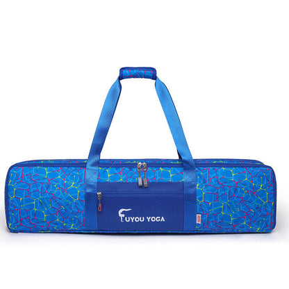 Waterproof Print Yoga Mat Storage Bag Portable Handbag Fitness Shoulder Bags