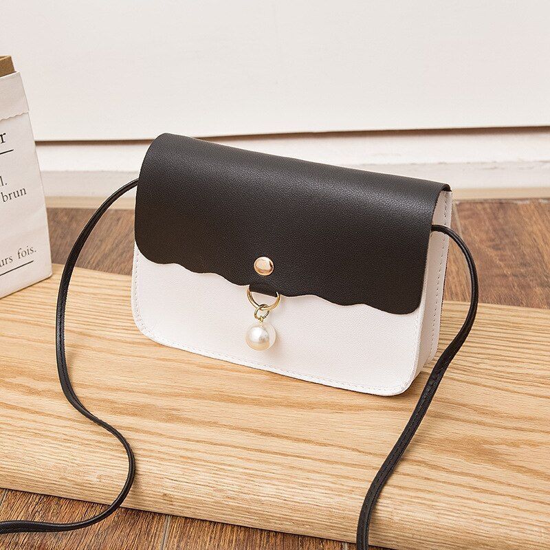 Synthetic Leather Crossbody Bag Shoulder Messenger Purse Travel Small Handbags